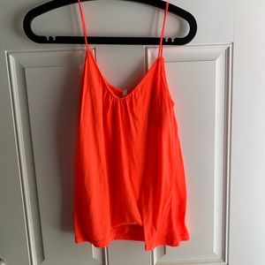 Orange tank top